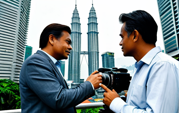 **

"A professional movie director, inspired by Christopher Nolan, on a film set in Kuala Lumpur, Malaysia. He is fully clothed in modest attire, directing a scene with a Petronas Twin Towers backdrop. Safe for work, appropriate content, professional, family-friendly, perfect anatomy, correct proportions, natural pose, well-formed hands, proper finger count, natural body proportions, high quality."

**